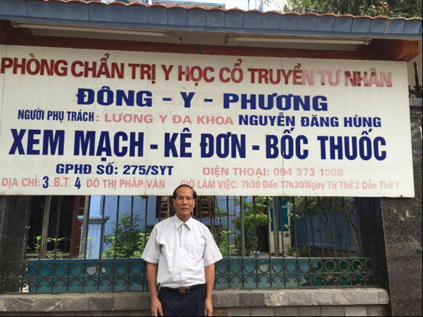 Lương y Nguyễn Đăng Hùng: Địa chỉ chữa trị dị ứng, vảy nến, bệnh ngoài da, mất ngủ đau đầu hiệu quả