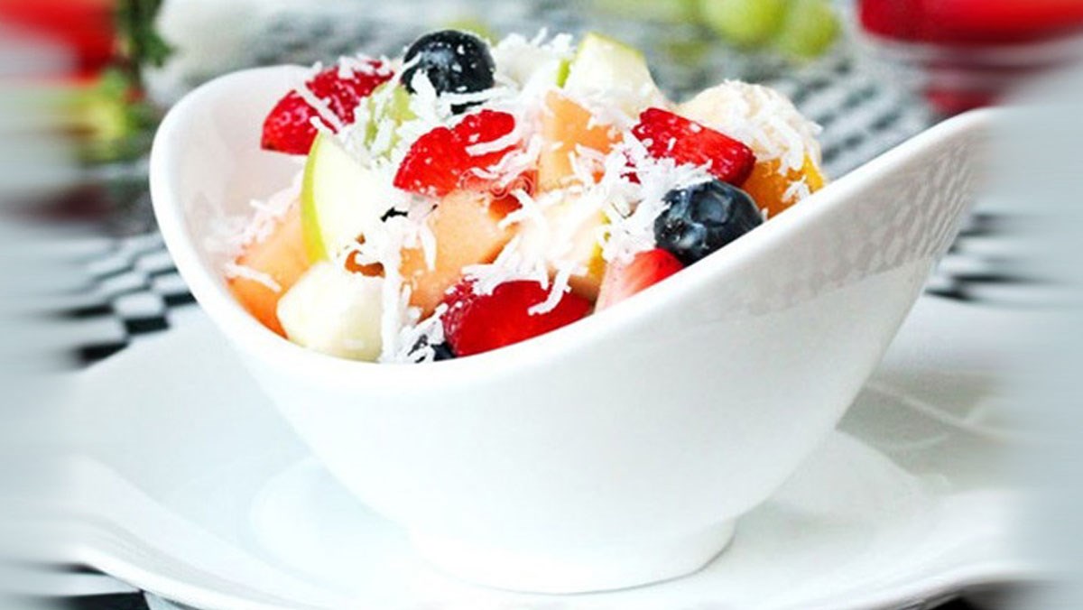 Cách làm salat trái cây siêu ngon đủ vitamin